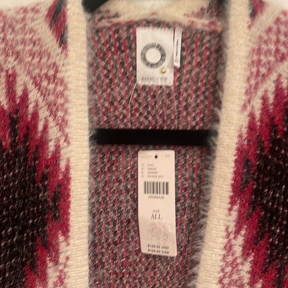 Anthropologie Akemi + Kin Southwest style poncho cardigan - Picture 2 of 5